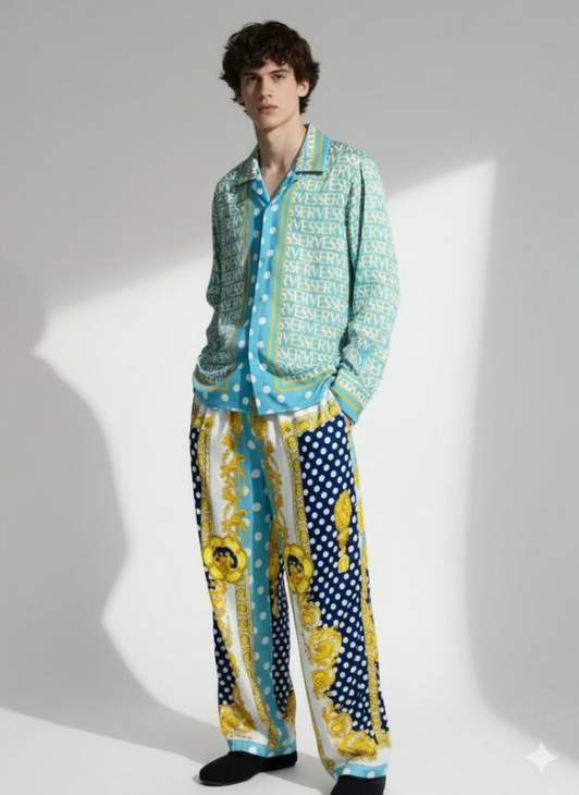 Picture of Versace Shirt Pant Suits _SKUVersaceM-4XL24cr43125051